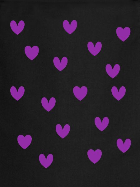 Cœurs violets