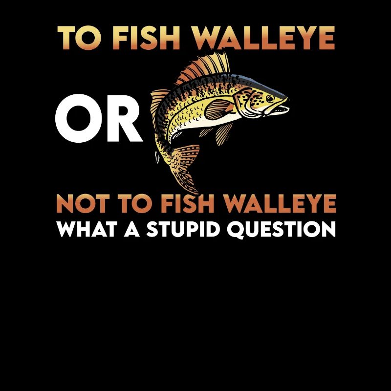 Drôle de citation de pêche au doré jaune