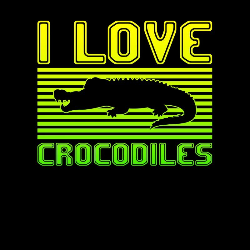 J’adore les crocodiles
