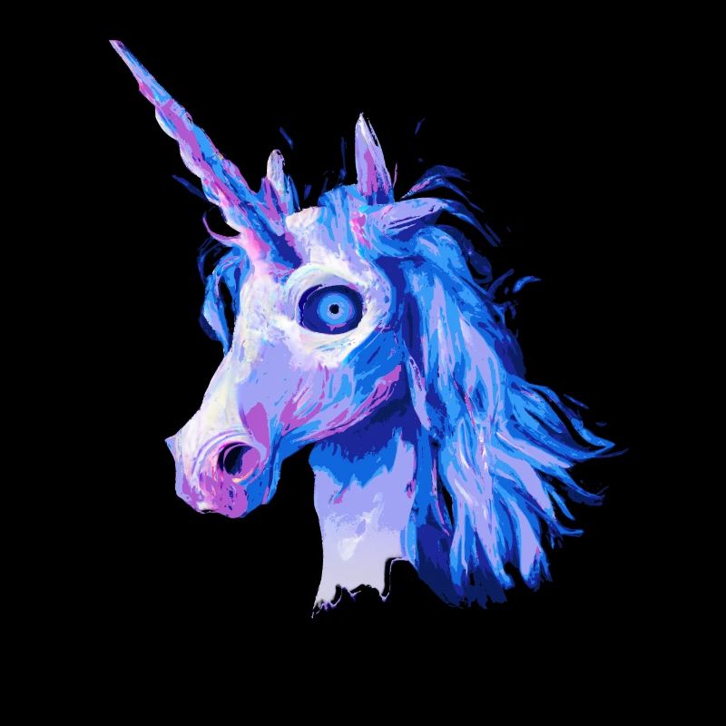 Horror Einhorn Halloween