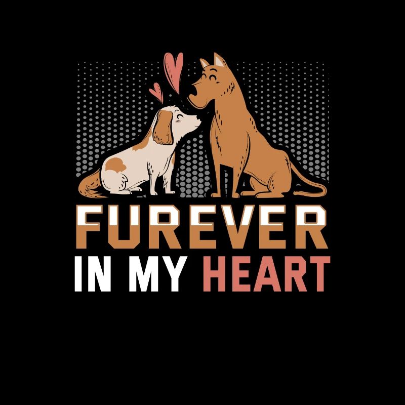 Furever In My Heart Hunde Geschenk Liebe Hund