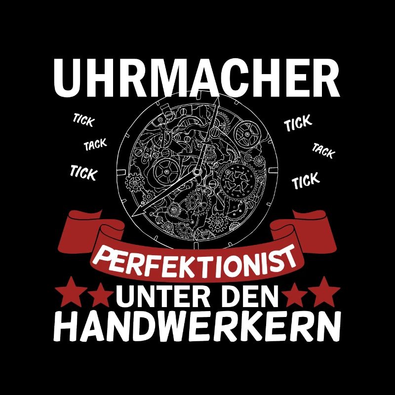 Uhrmacher Uhren Handwerker Werkstatt Geschenk