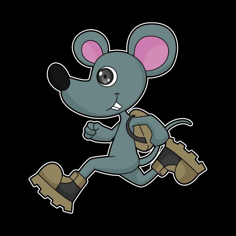 Mouse Jogger Jogging Sport