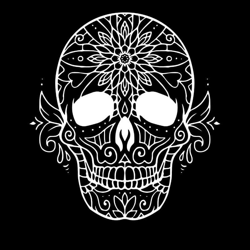Mandala du crâne