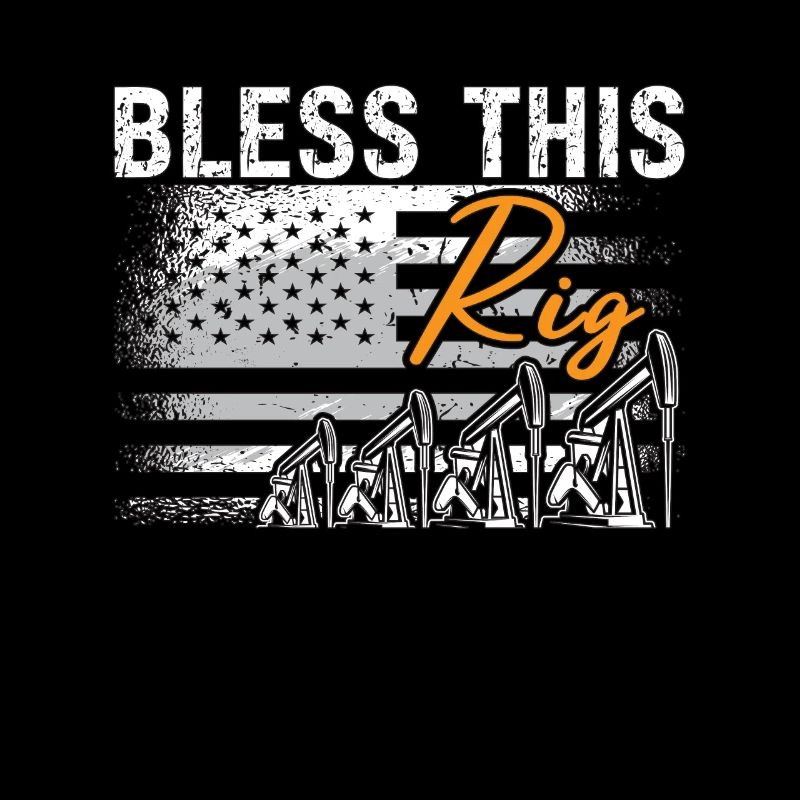 Ölfeldarbeiter Segne Diese Rig -Arbeiter Grob