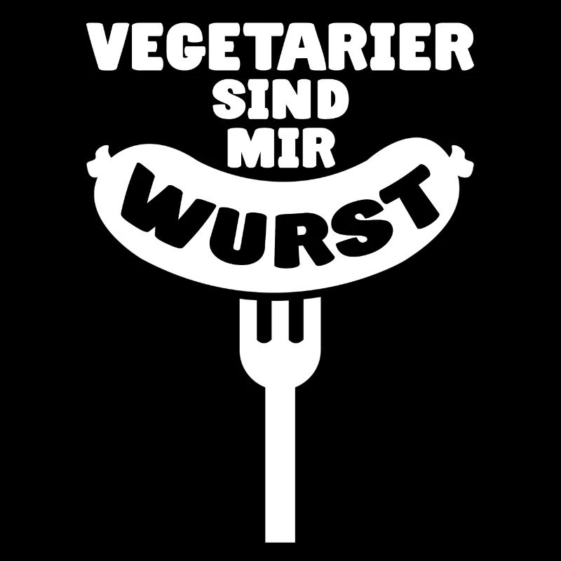 Vegetarier sind mir Wurst Fleischesser Geschenk