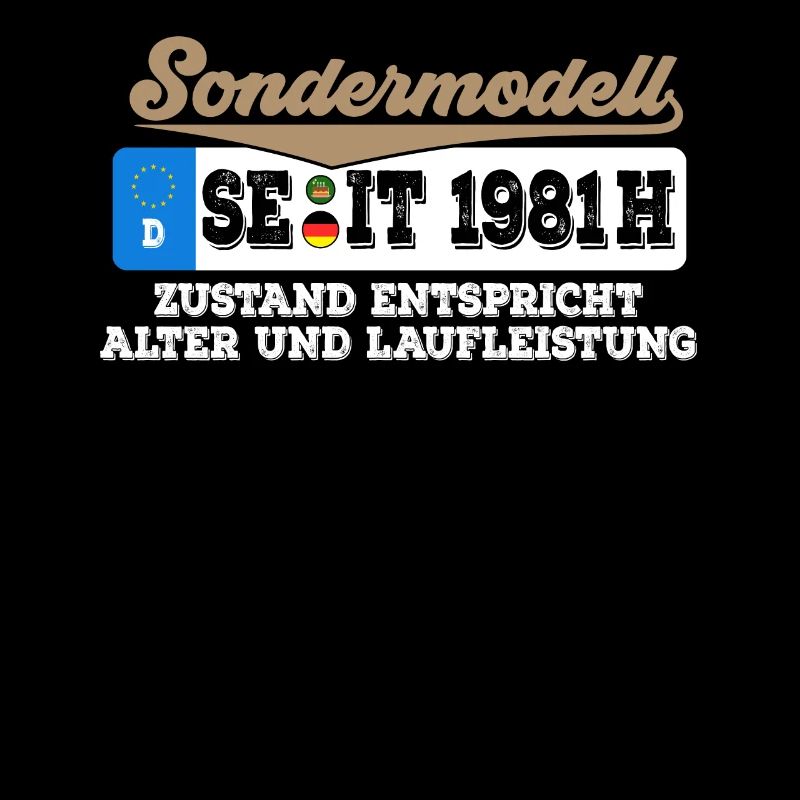 1981 Kennzeichen Geburtstag