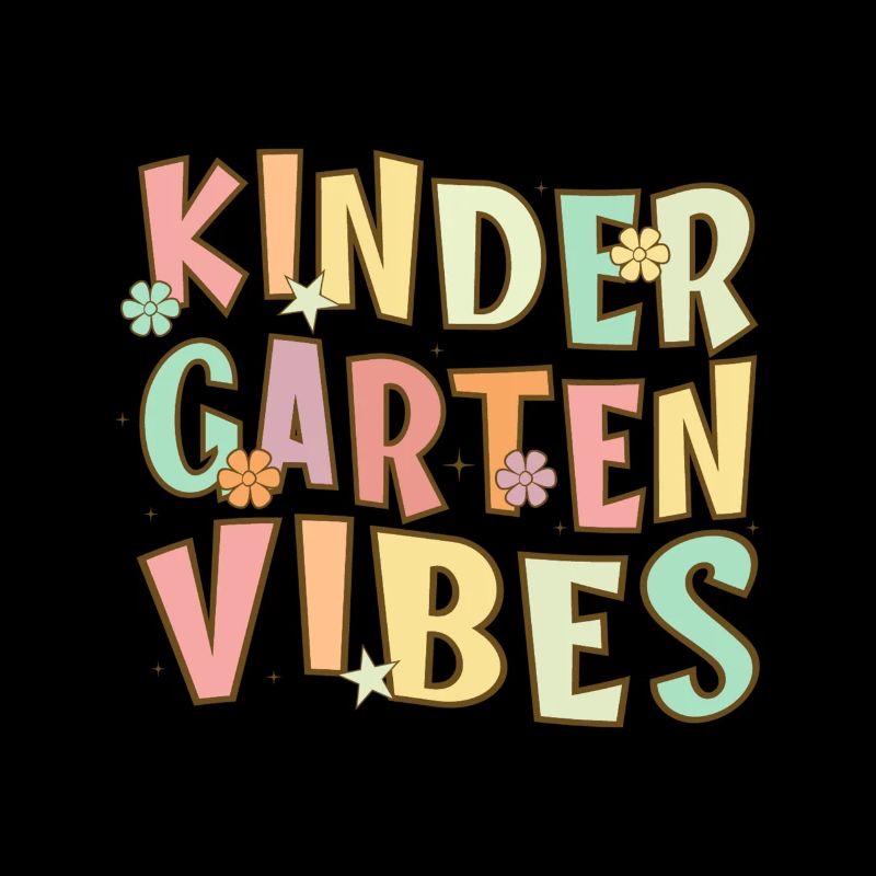Groovy Hello Kindergarten Vibes Retro Teacher