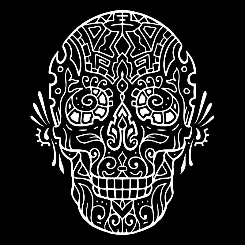 Mandala du crâne