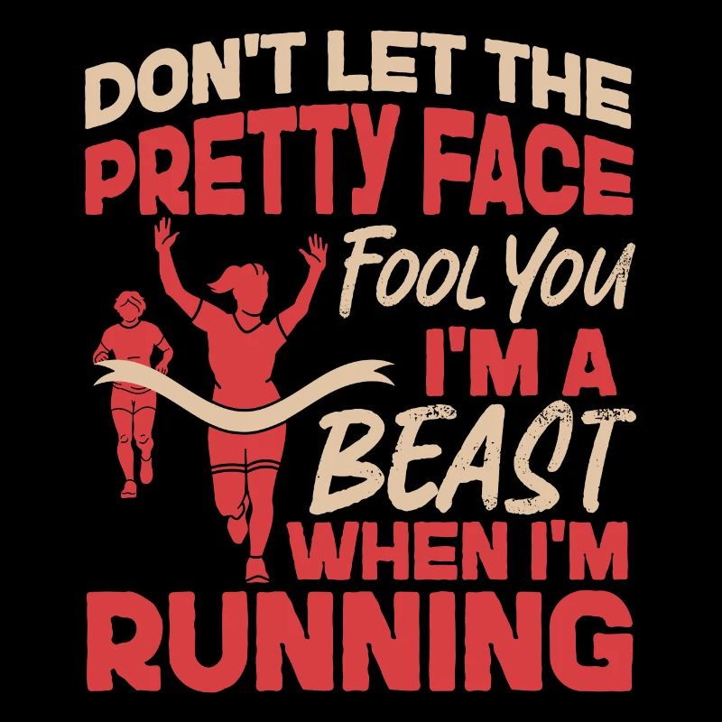 Running Runner Half Marathon Girl