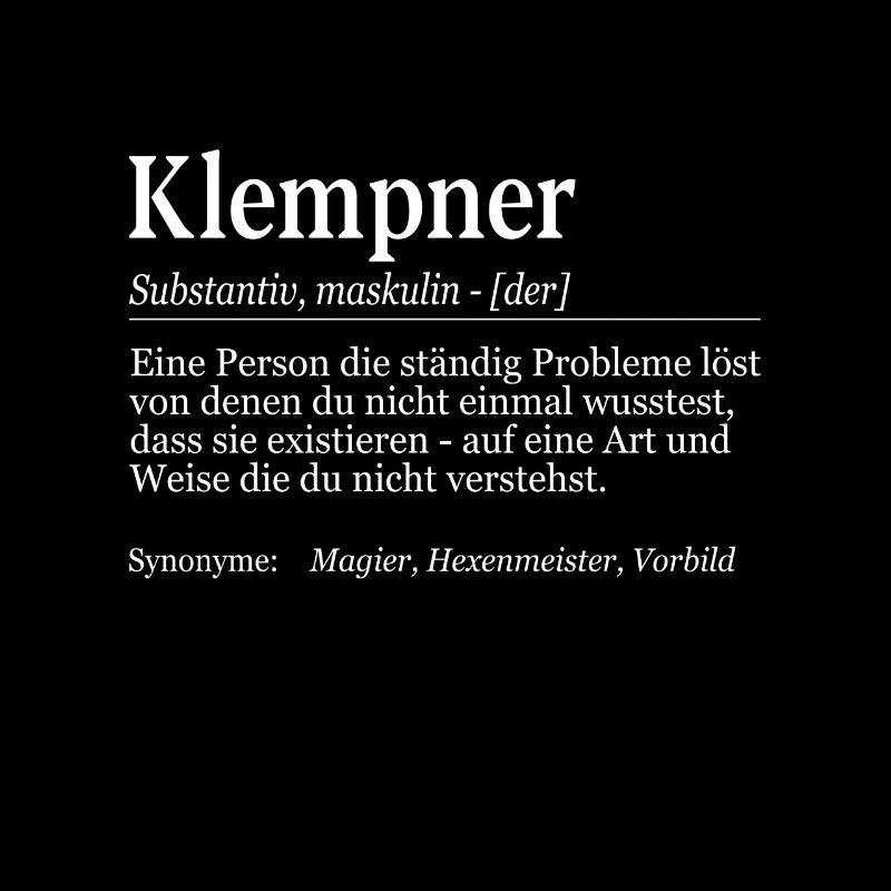 Klempner Definition