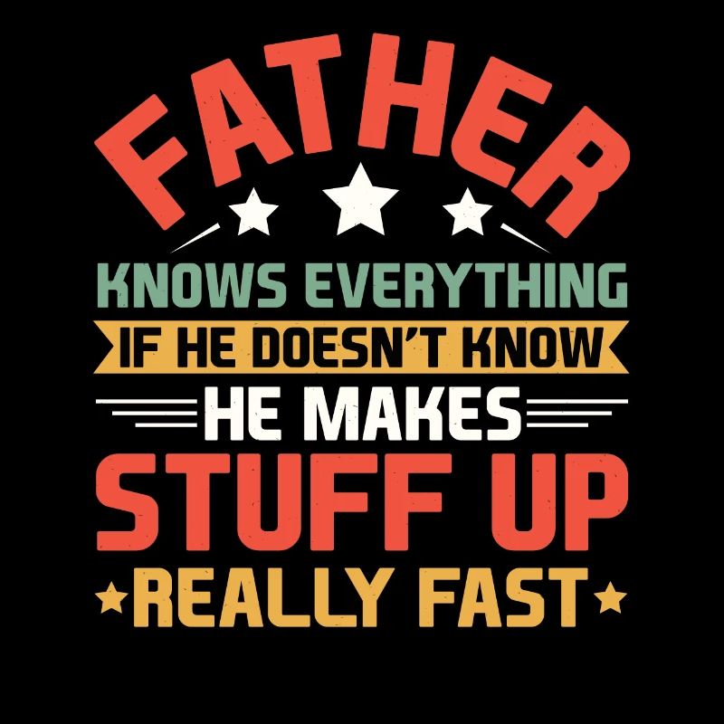 Papa schlechter Einfluss - Vater Geschenk