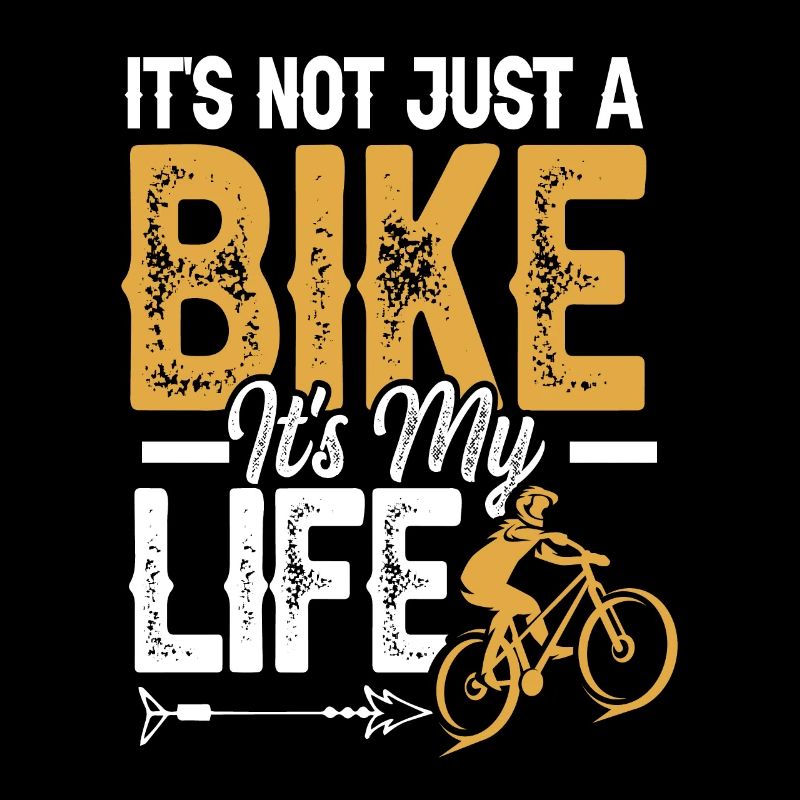 fahrrad spruch lebensstil