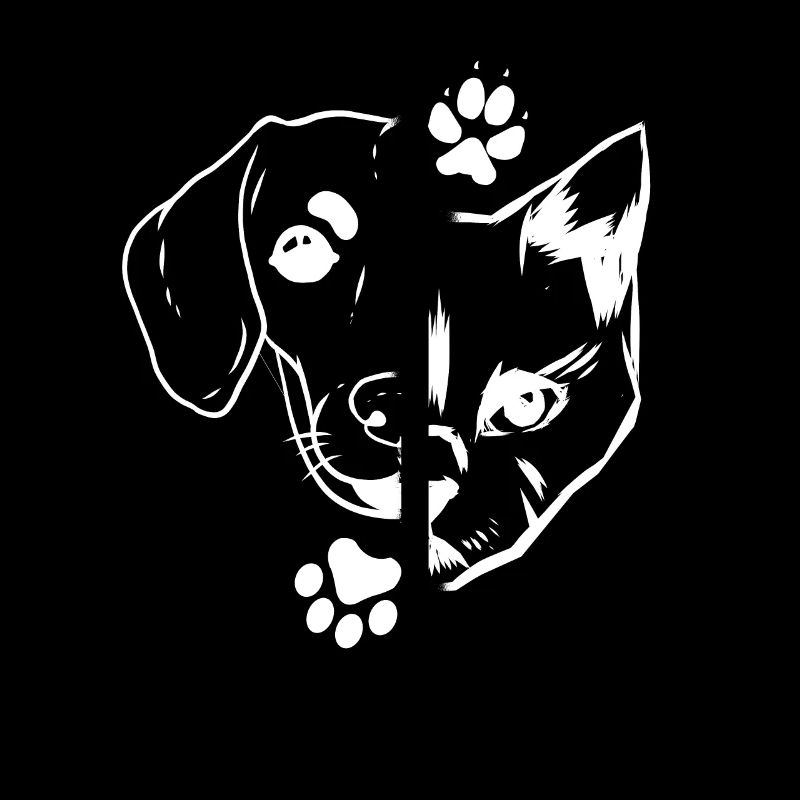 Cat Paw Cat Lovers - Chien & Chat