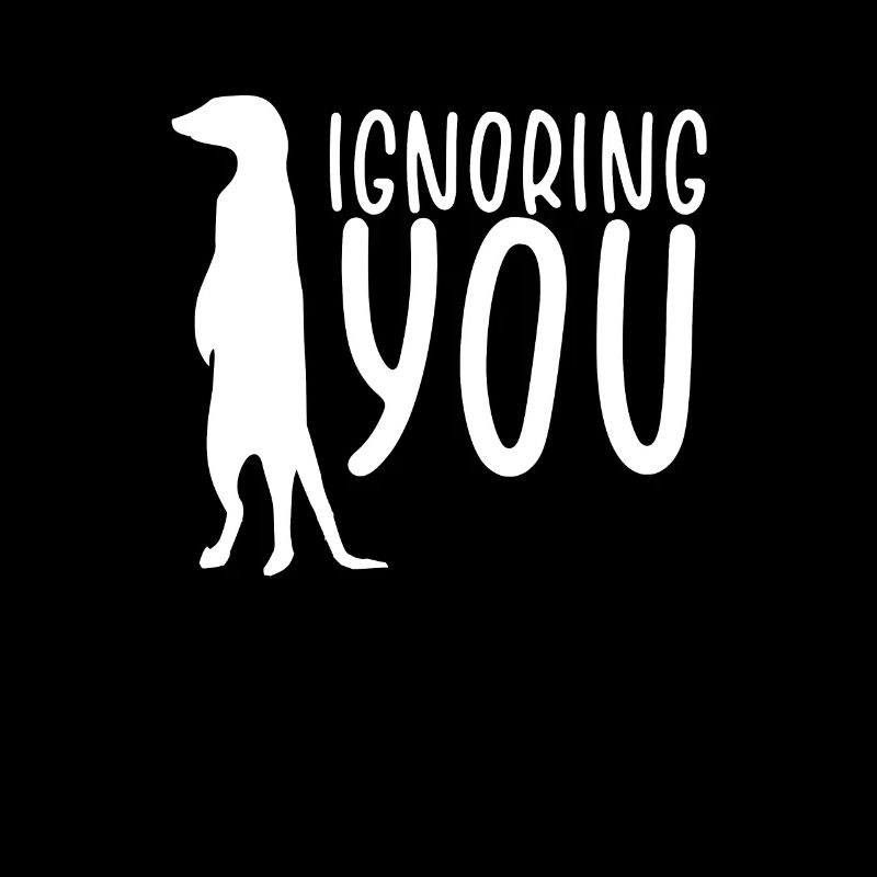 Erdmännchen Ignoriert Dich