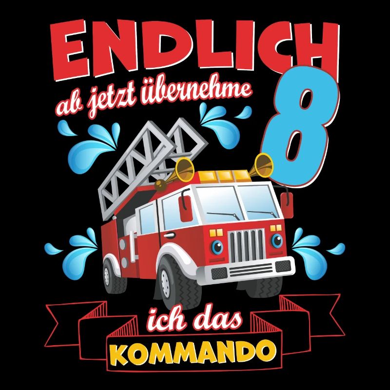Kindergeburtstag Feuerwehr zum 8. Geburtstag