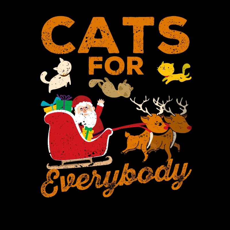 Joyeux Noël Chat Père Noël Chaton