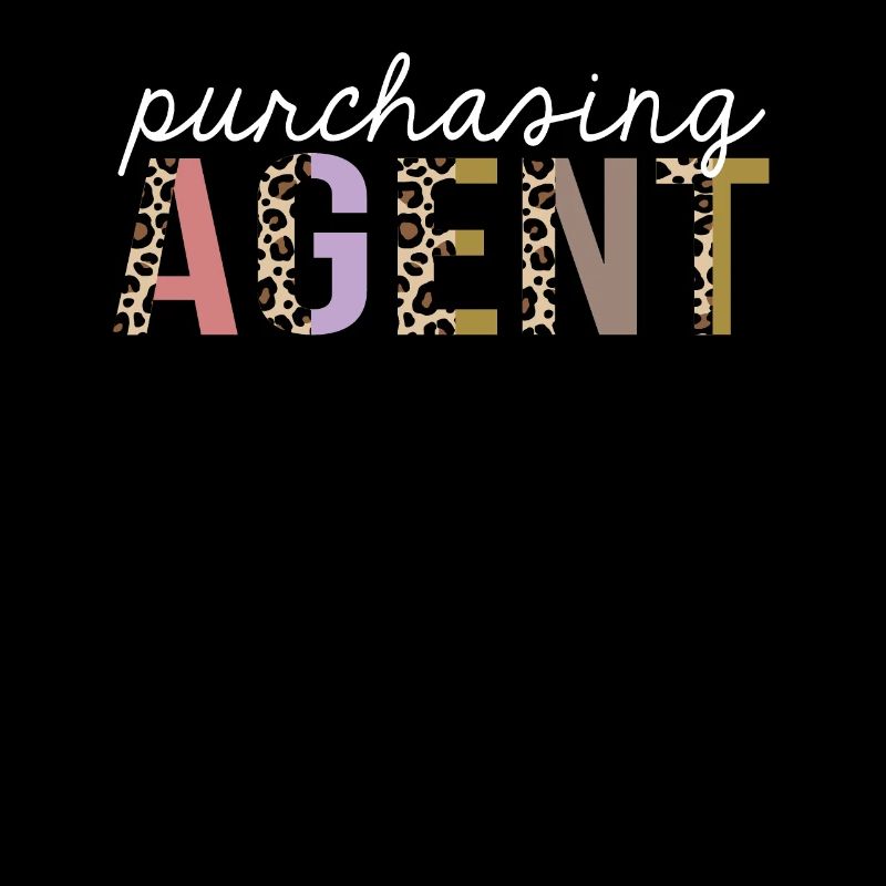 Purchasing Agent Leopard Print Funny Gift