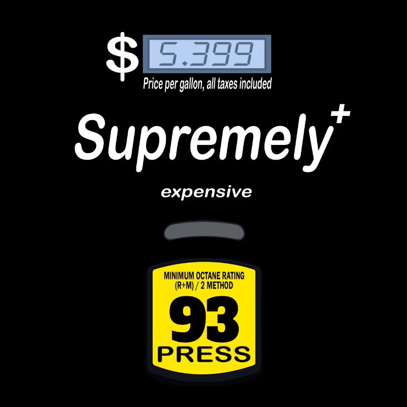 Conception de pompe à essence - Extrêmement cher