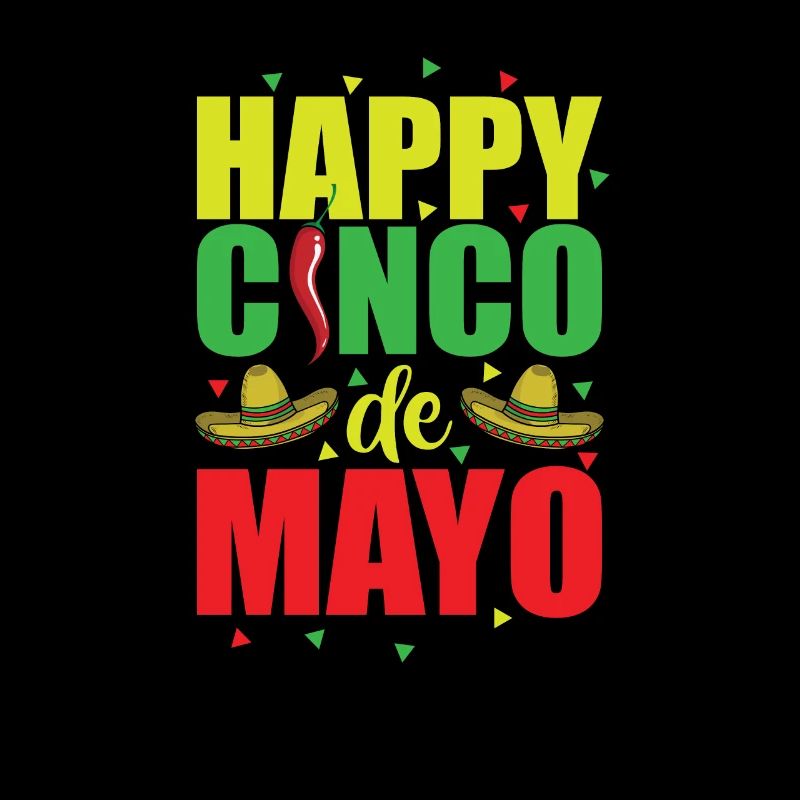 Happy Cinco de Mayo Mexiko Amerika Feiertag