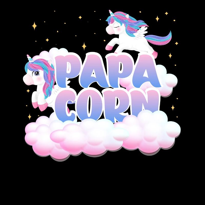 Papa Corn | Einhorn Geburtstag | Einhorn Thema |