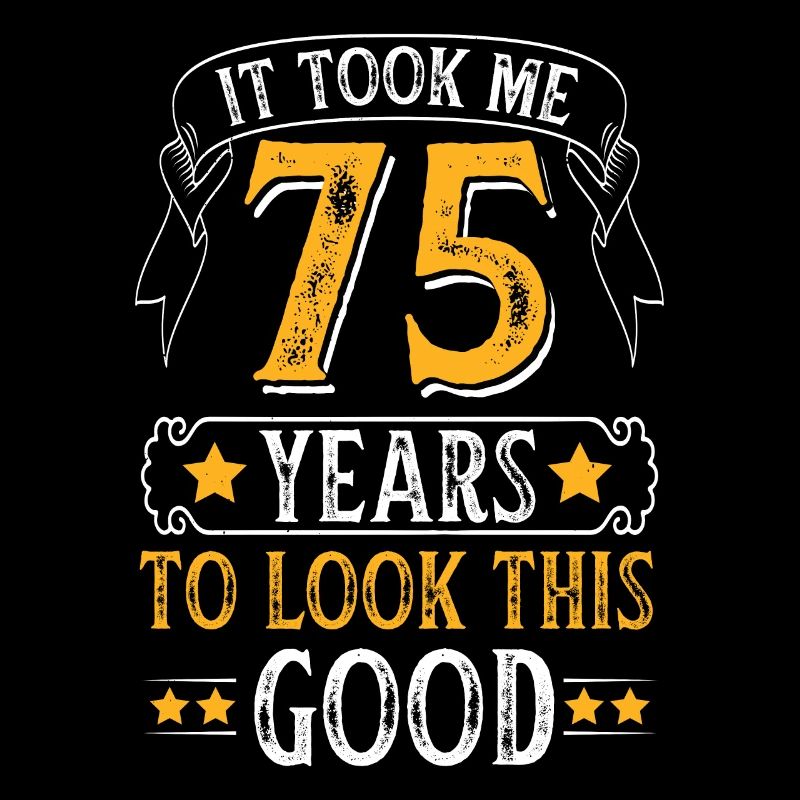 Geburtstag 75 Jahre Geburtstagsfeier Alter Datum