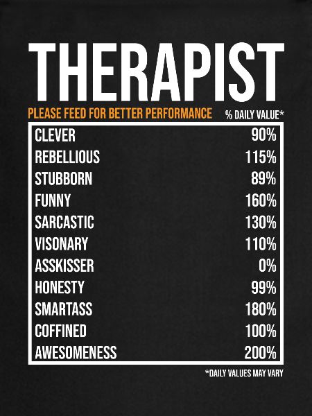 Therapist daily values