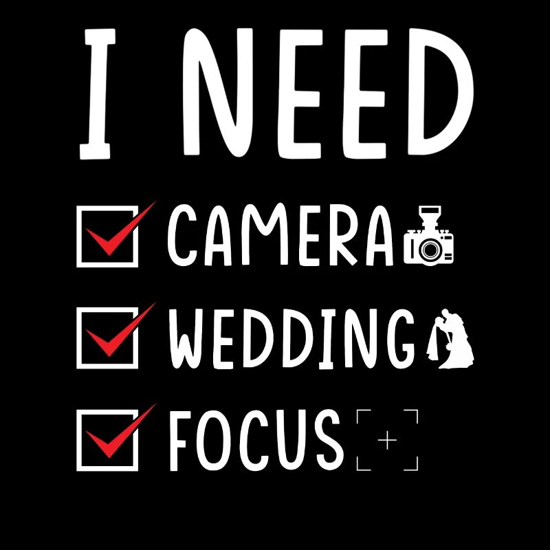 Wedding Photographer Camera Wedding Focus