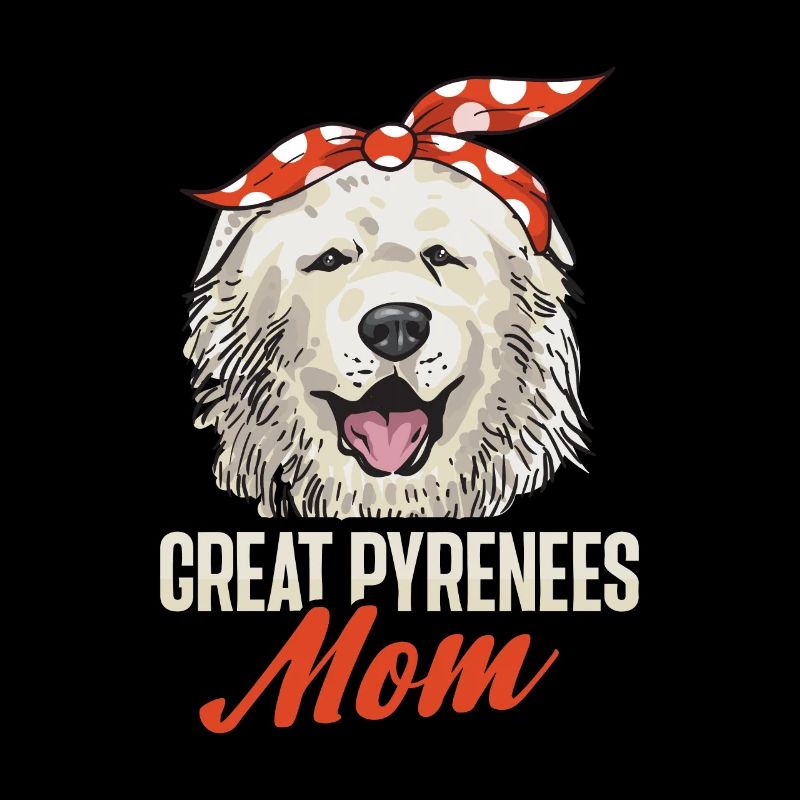 Great Pyrenees Mama Dog Pyrenees