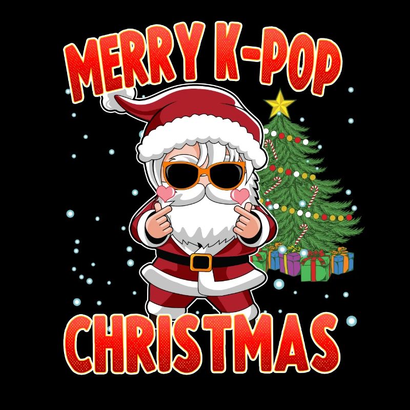 Joyeux Noël Noël Santa K Pop Style