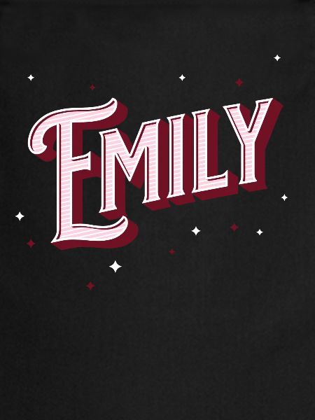 Emily names personalized