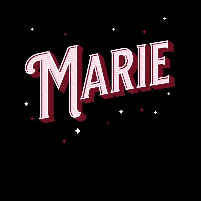 Marie name personalized