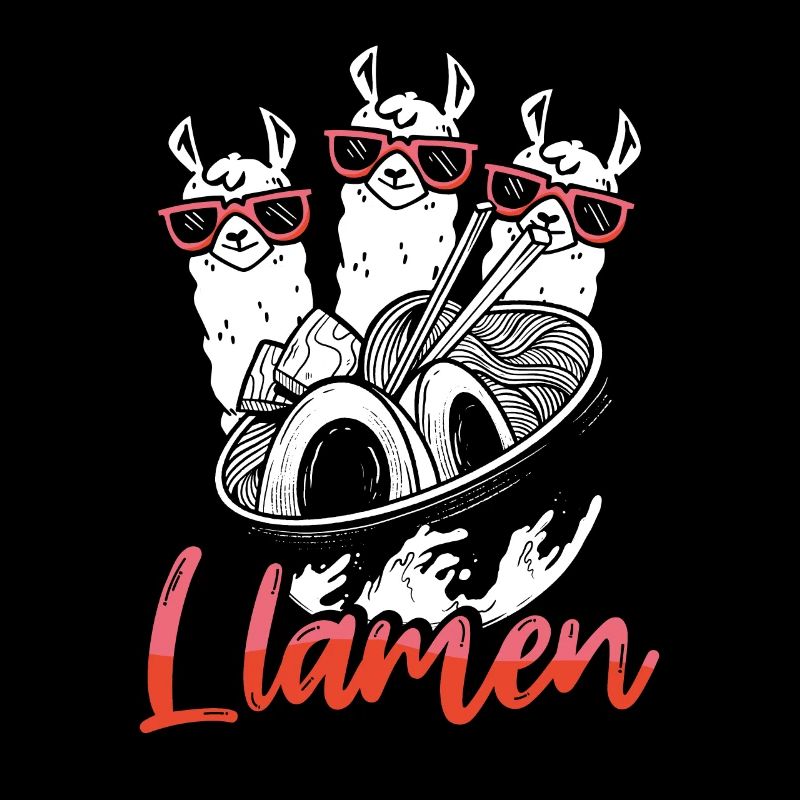 Eat llama ramen