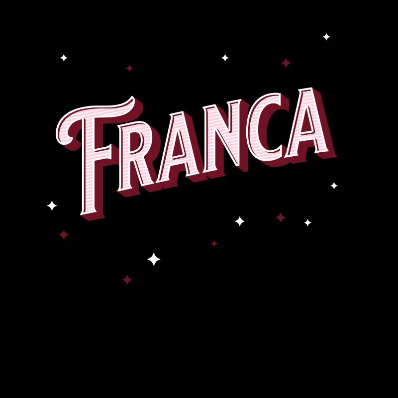 Franca name personalized