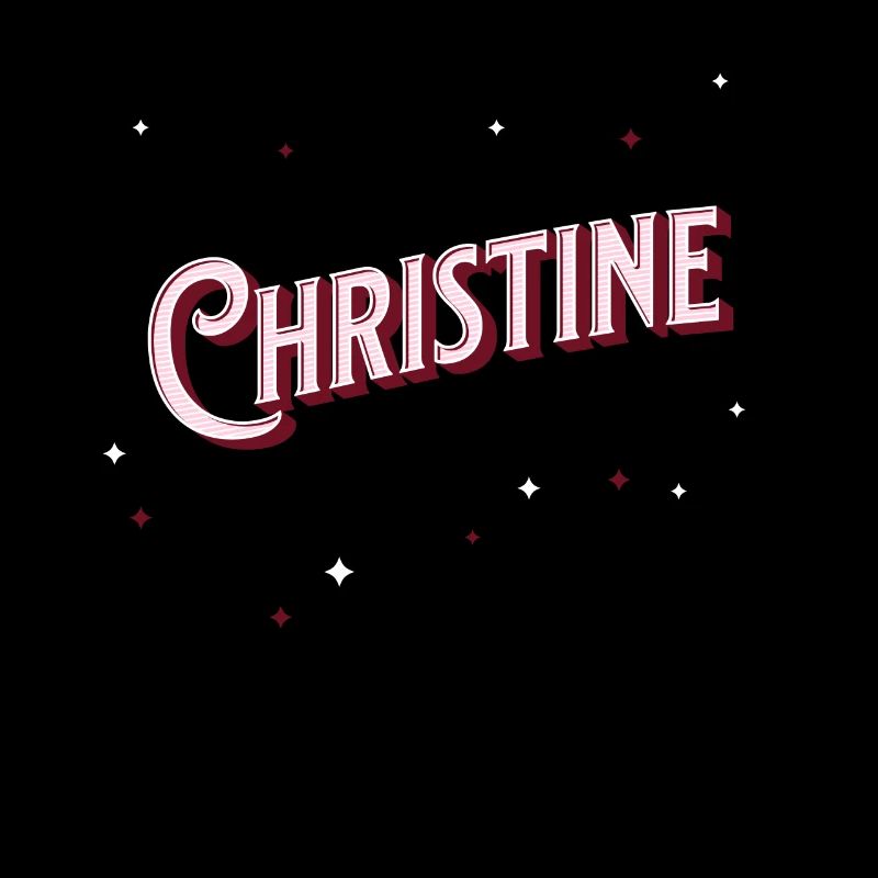 Christine names personalized