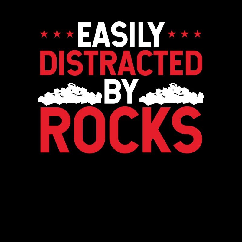 Distractible by rocks