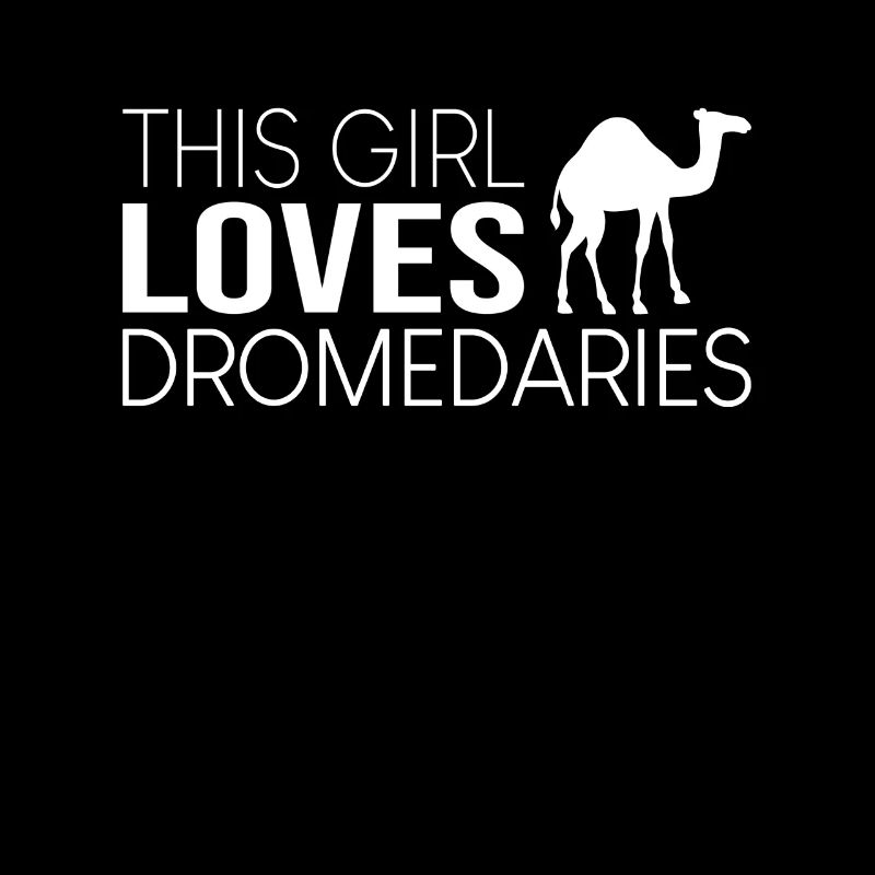 This girl loves dromedaries