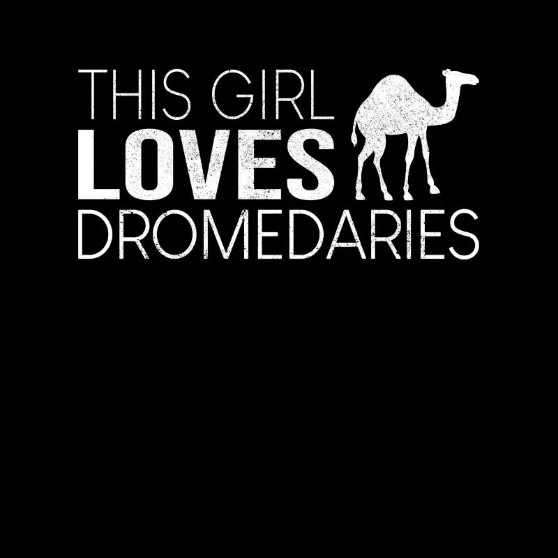 This girl loves dromedaries