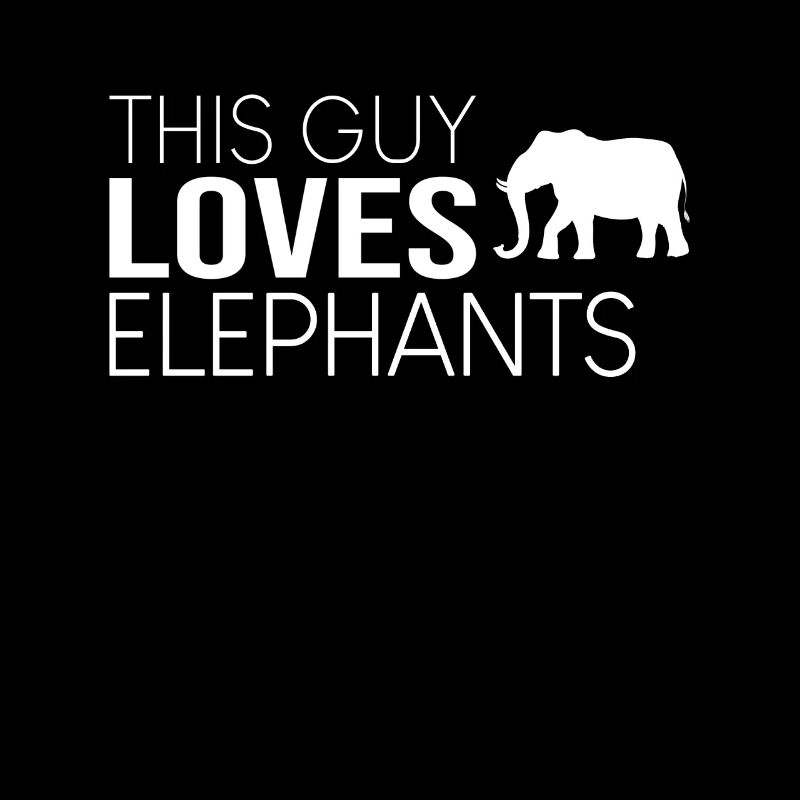 Ce type aime les éléphants
