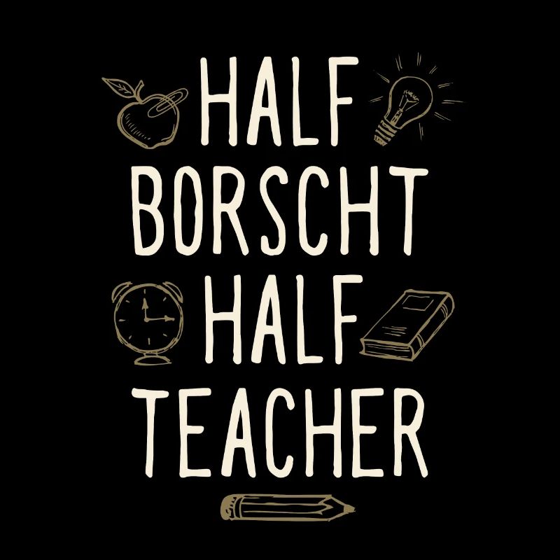 Moitié Bortsch Moitié Professeur Drôle Humour
