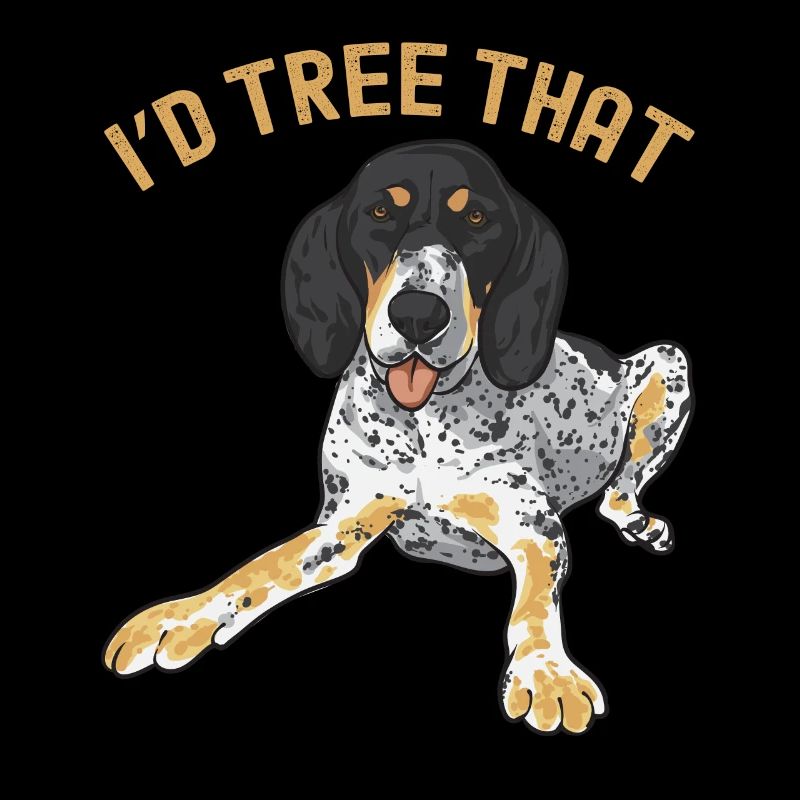 Bluetick Coonhound Cadeau Drôle Dicton