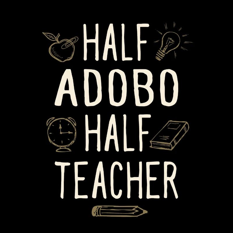 Moitié Adobo Moitié Professeur Drôle Professeur Humour