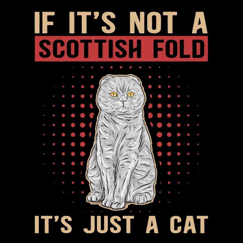 Scottish Folding Ear Cat Cadeau Scottish Fold