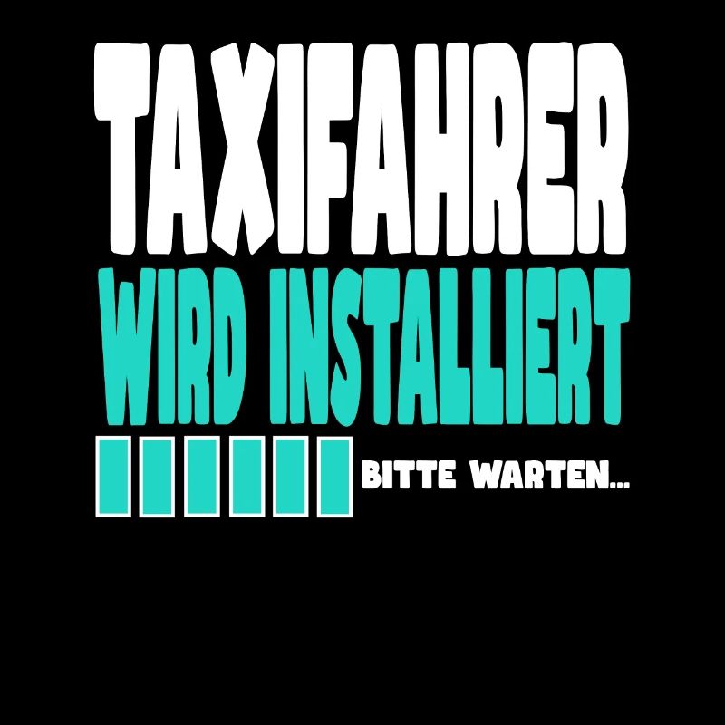 Taxifahrer wird installiert