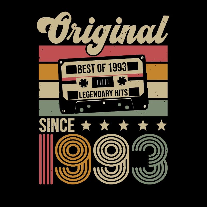 Vintage Geburtstag Original Geschenkidee 1993