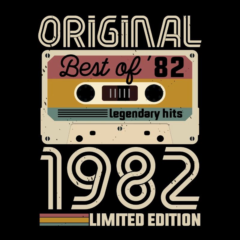 Vintage Birthday Original Gift Idea 1982