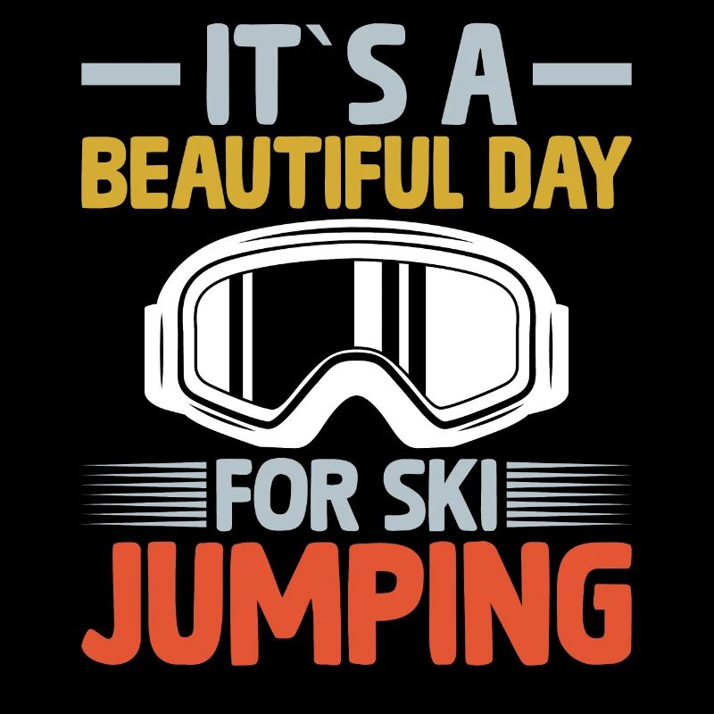 Es Ist Ein Wunderschöner Tag Für Skisprünge