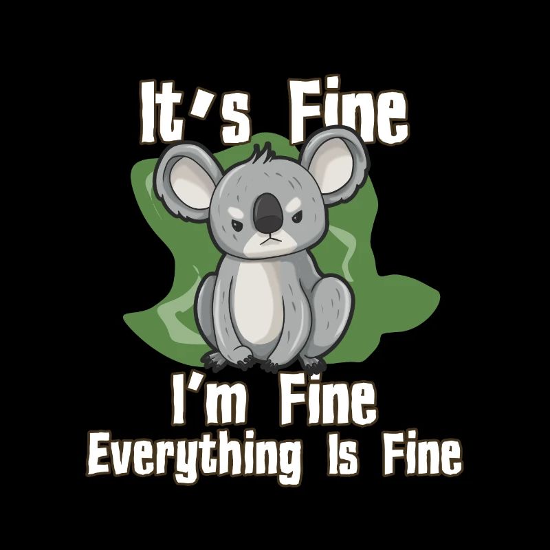 Es geht mir gut Alles gut Koala