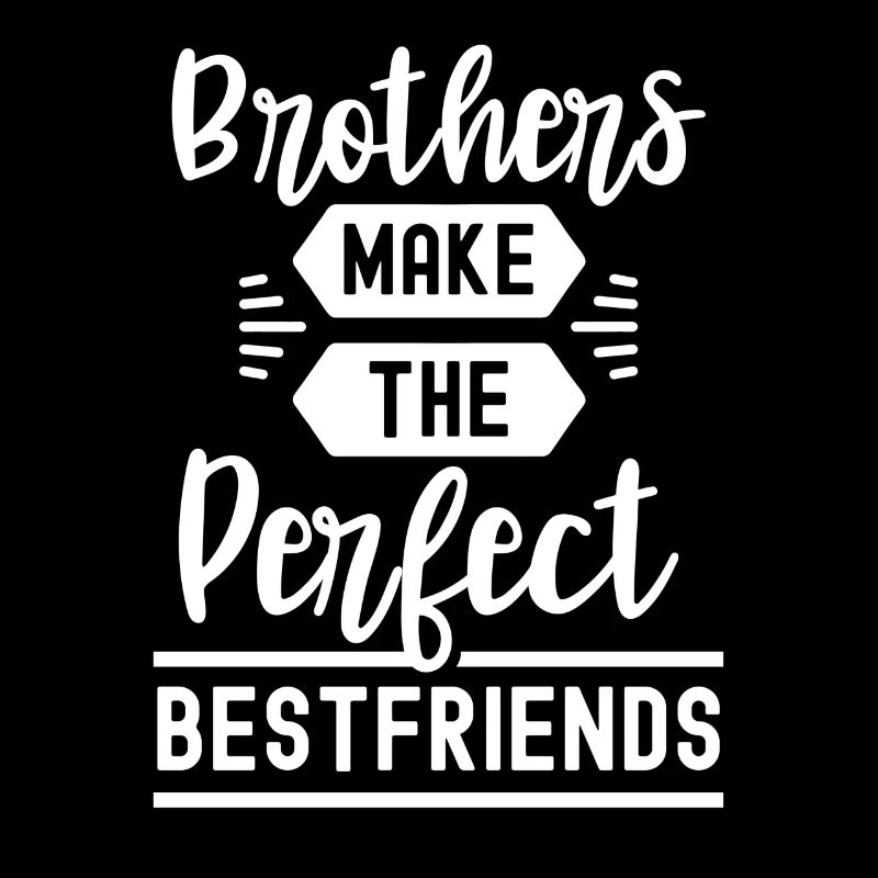 Brüder Sind Die Perfekten Besten Freunde Freund