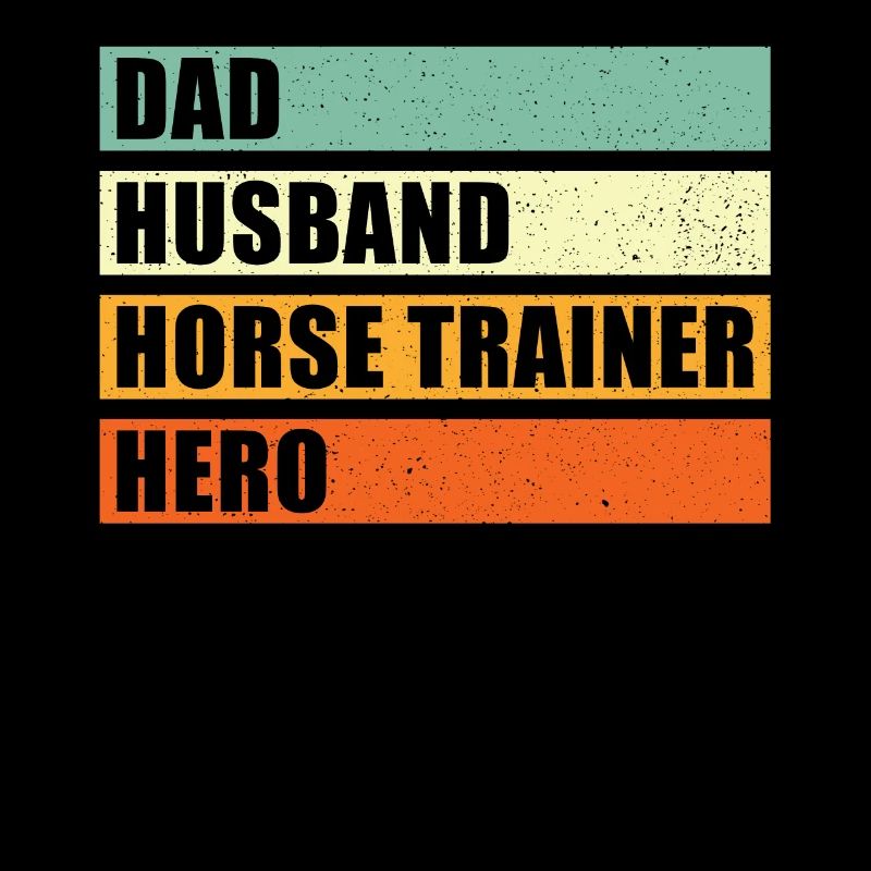 Pferdetrainer Vater Ehemann Held